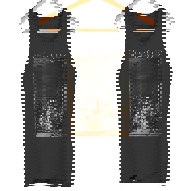 ディエゴ・ベラスケス ラス・メニナス アート タンクトップ