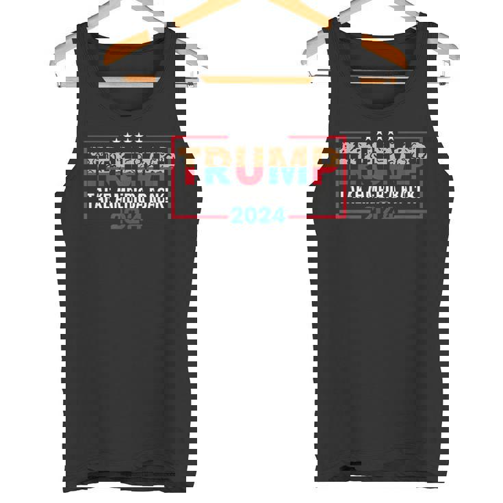 トランプ 2024 アメリカを取り戻す トランプ大統領 タンクトップ