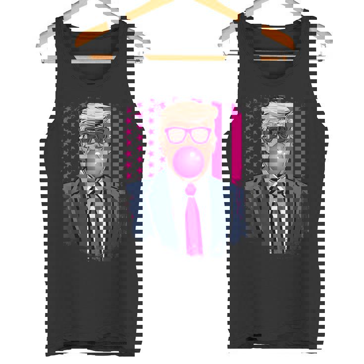 トランプ バブルガム アメリカ国旗 アメリカ トランプ タンクトップ