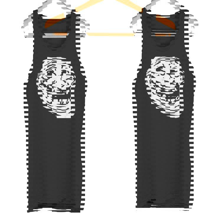 トロール フェイス ミーム ファニー ダンク ミーム トロールフェイス タンクトップ