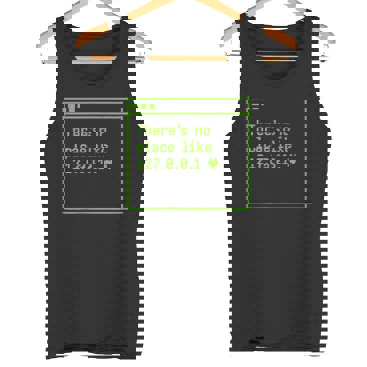 ドイツ語のテキストipを使用した127001ギフトアイデアのような場所はありません タンクトップ