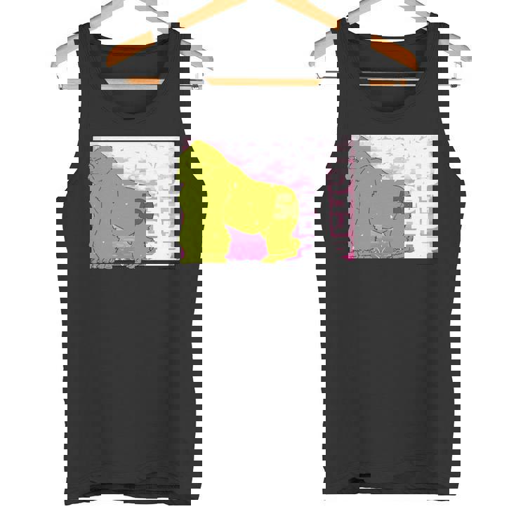 ニシゴリラのタロウさん 50 長袖tシャツ タンクトップ