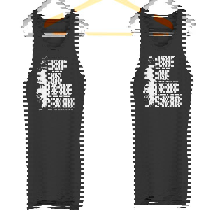 ニーチェの名言 音楽のない人生は間違いだろう 長袖tシャツ タンクトップ