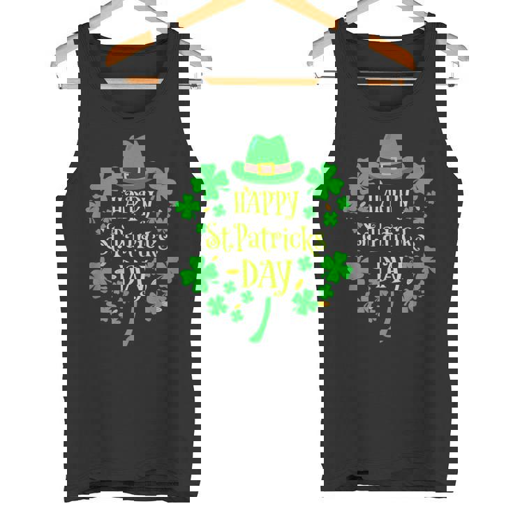 ハッピーセントパトリックデー レプラコーン コスチューム シャムロック キッズ ファミリー タンクトップ