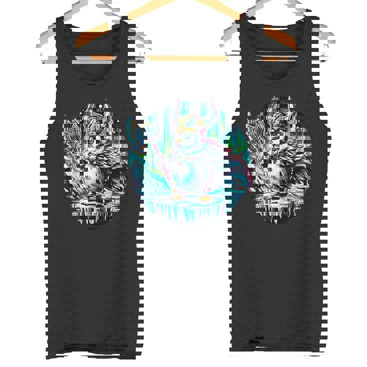 バイキング ペンギン ヘルメット 斧 ポーラーライト タンクトップ