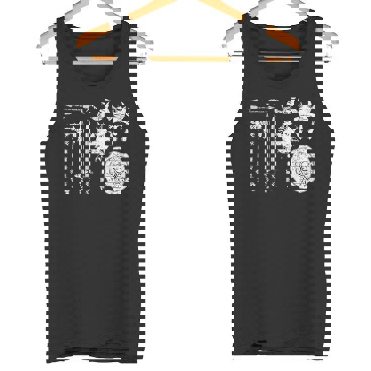 バイキング 戦士装備 剣 兜 斧 角 ヴァルハラ タンクトップ