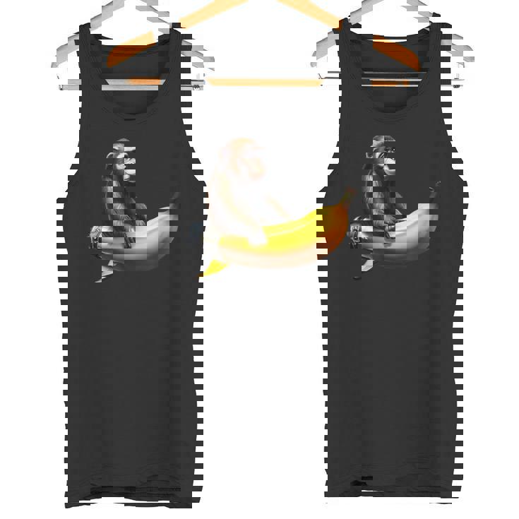 バナナロケットの宇宙飛行士猿 タンクトップ