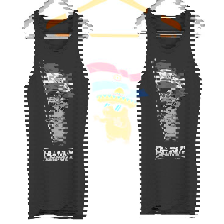 パラグアイ国旗 パラグアイのプライド タンクトップ