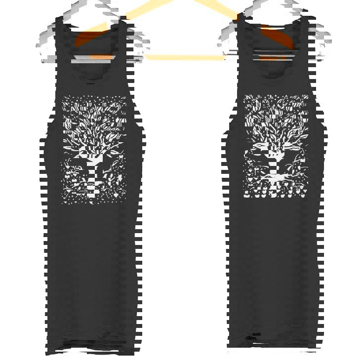 ビアズリーオーブリー作 マグノリアツリー 1895 長袖tシャツ タンクトップ