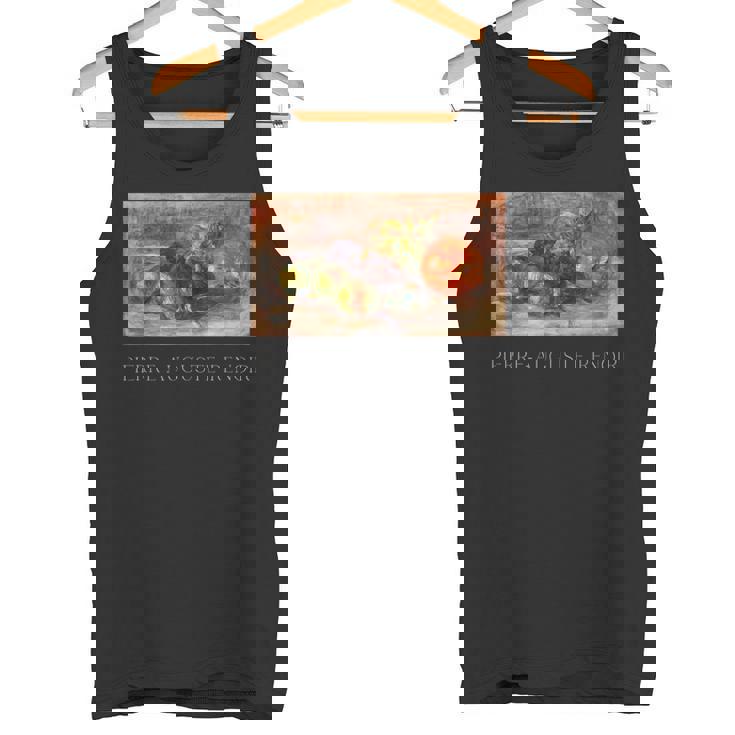 ピエール・オーギュスト・ルノワール作 ザクロとイチジク タンクトップ