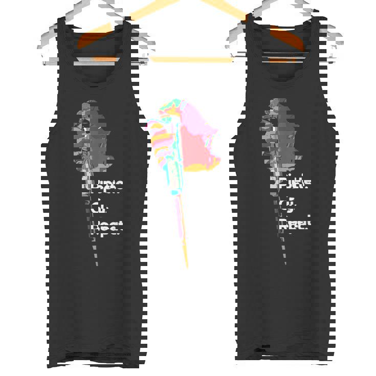 ピペットクライリピート Pcr ラボテック おもしろサイエンス サイエンス タンクトップ