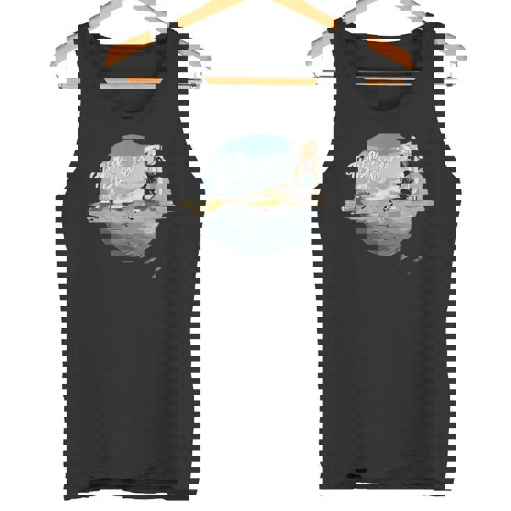 ピンアップww2 B-17爆弾空軍ヴィンテージ タンクトップ