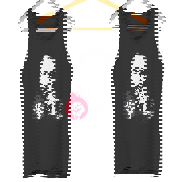 フィデル・カストロ・キューバ革命拳戦闘デモ タンクトップ