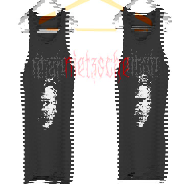 フリードリヒ・ニーチェ-金属の哲学者の設計 タンクトップ