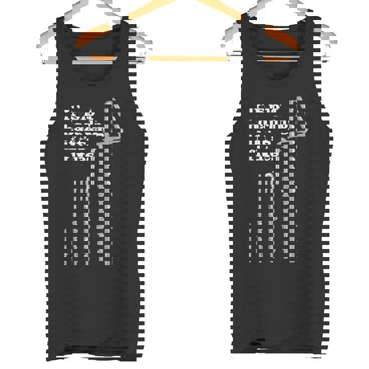 フルートプレーヤーまたはフルートの先生のためのフルートユーモア面白いフルート Flute Meme タンクトップ