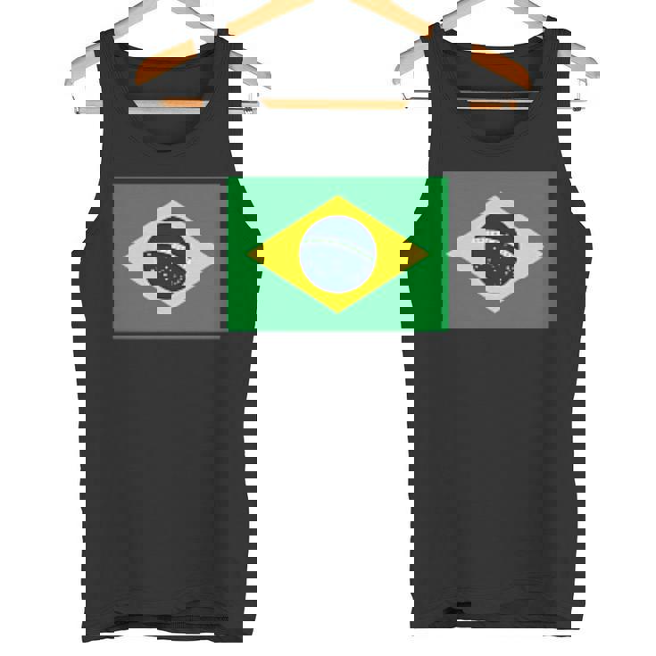 ブラジル レディース メンズ キッズ 左胸 ブラジル国旗 タンクトップ
