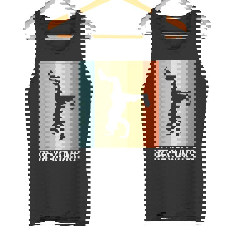 ブレイクダンス I レトロ I ダンサー ヒップホップダンス ブレイクダンス タンクトップ