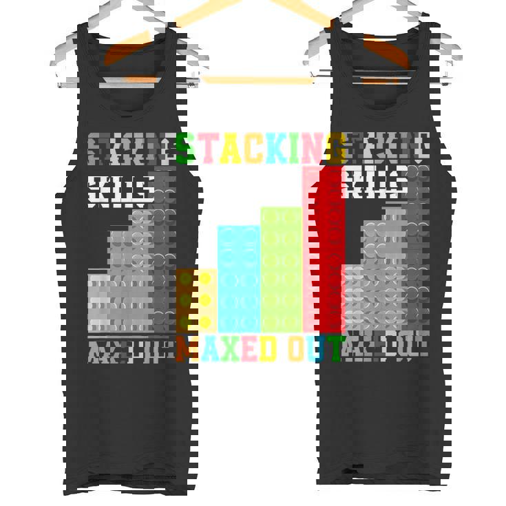 ブロックブロック-積み重ねスキルの最大化 タンクトップ