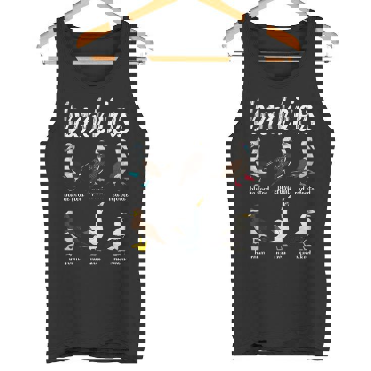 ブービーバード面白いカツオドリ タンクトップ