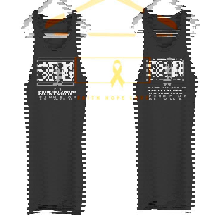 プラダー・ウィリ症候群強いプラダー・ウィリ症候群の意識 タンクトップ