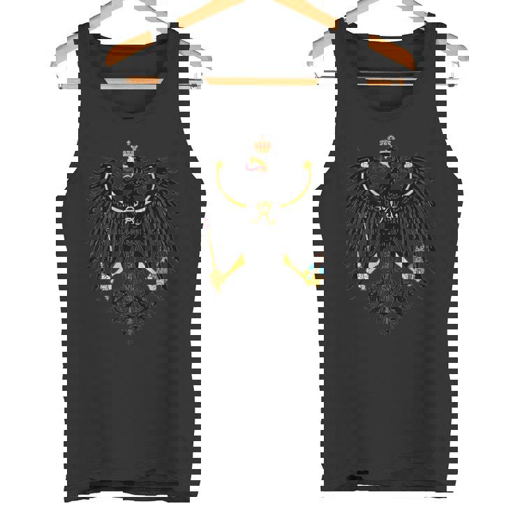 プロイセン国旗 イーグル 紋章 タンクトップ