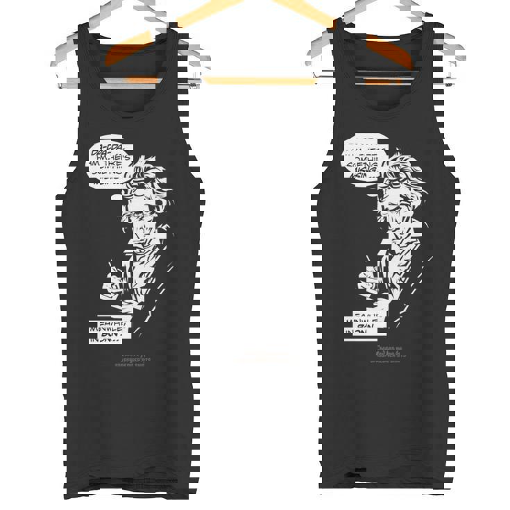 ベートーヴェン デザイン 第5交響曲 ダ、ダ、ダ ベートーヴェン 長袖tシャツ タンクトップ