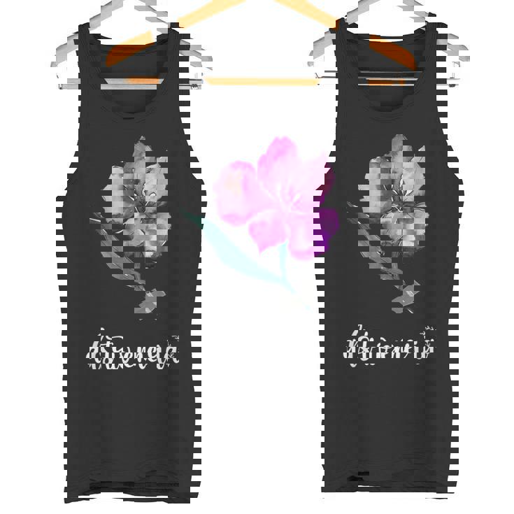 ペルー百合が大好きなアルストロメリアフラワー ピンク 2023 タンクトップ