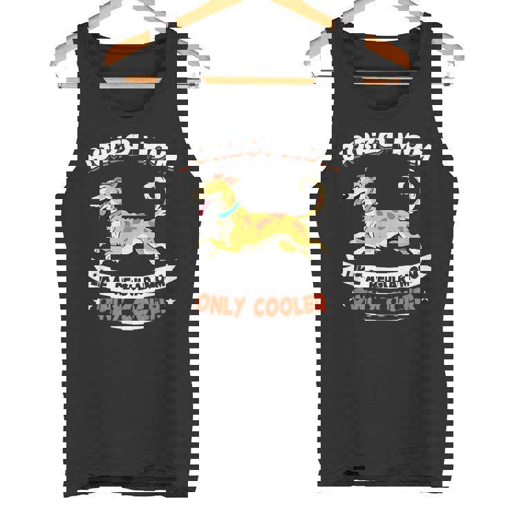 ボルゾイママ、まるで普通のママ専用クーラー-ボルゾイ犬 タンクトップ