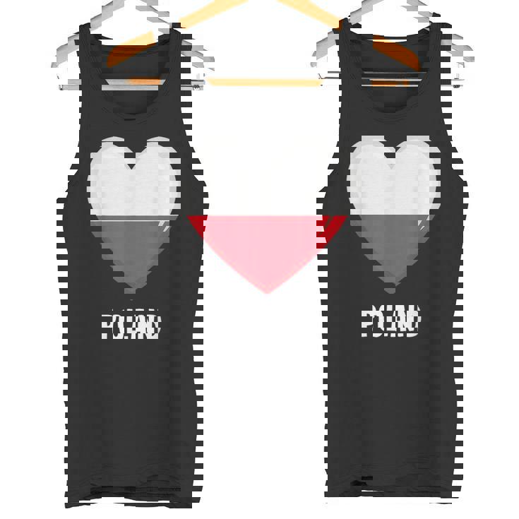 ポーランド国旗シャツ タンクトップ