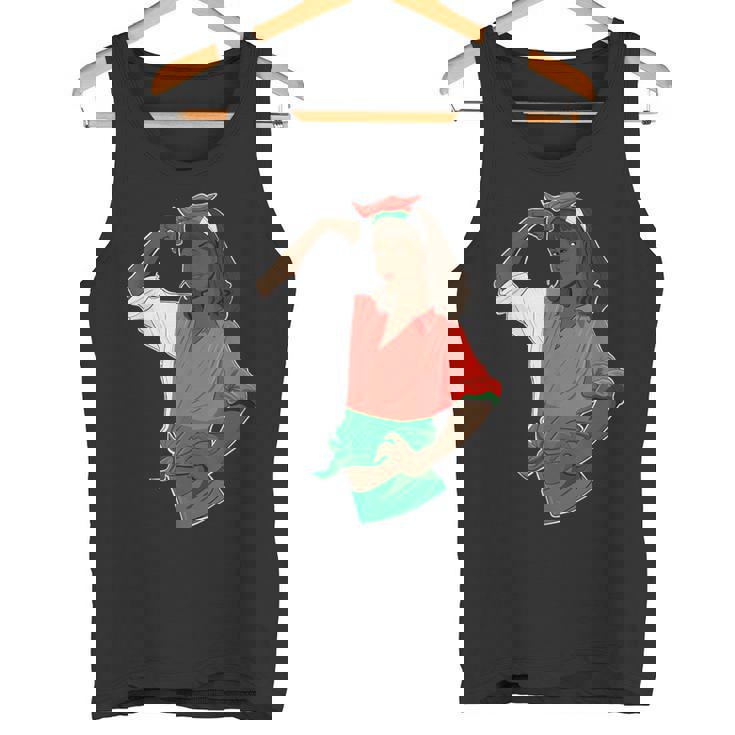 マダガスカルガール アンブレイカブル・アイ マダガスカル タンクトップ