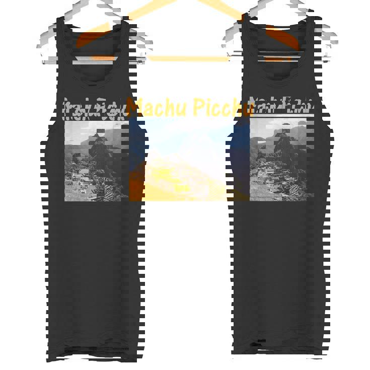 マチュピチュペルー遺跡 日の出 タンクトップ