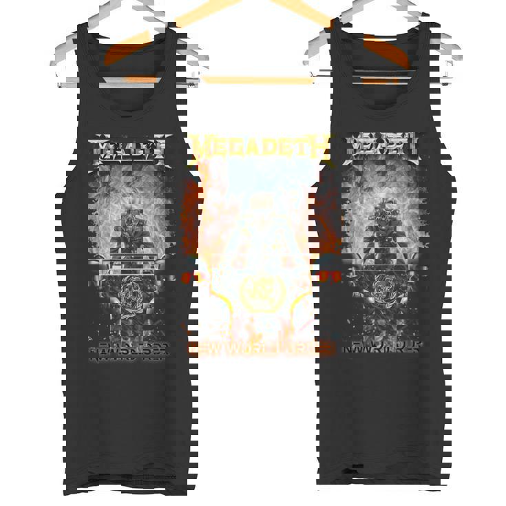 メガデス 新世界秩序 長袖tシャツ タンクトップ