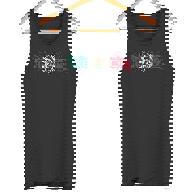 メキシコ メキシコ国旗 落書き文字 ラテン系 タンクトップ