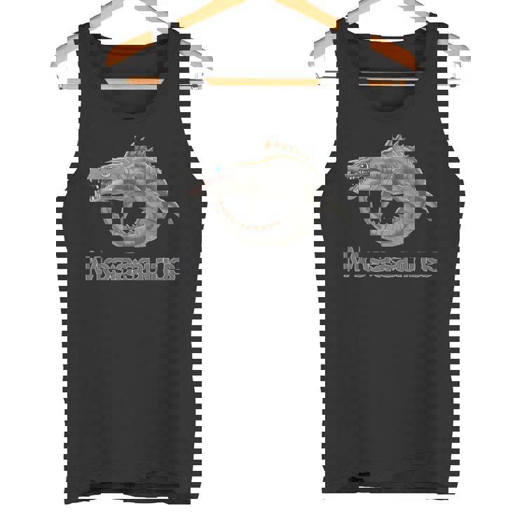 モササウルス 恐竜 海洋爬虫類 古代海洋生物 タンクトップ