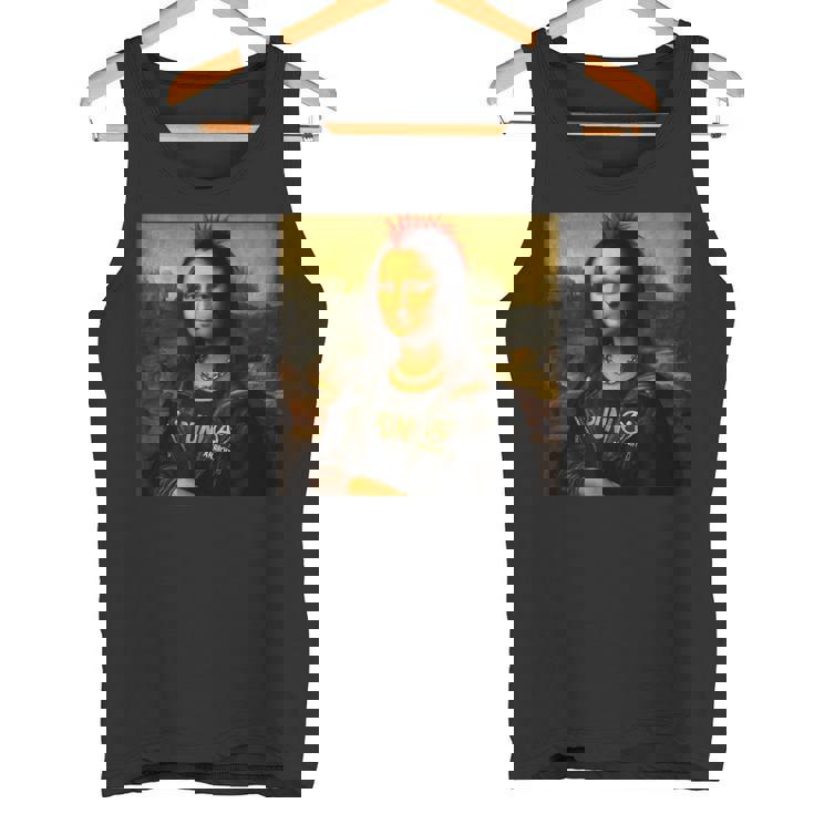 モナリザ パンク風 パロディデザイン タンクトップ