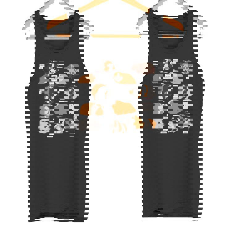 モルモット犬種シャツ タンクトップ