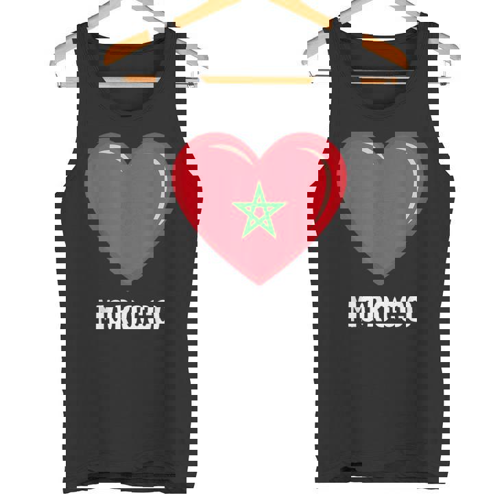 モロッコ国旗シャツ タンクトップ