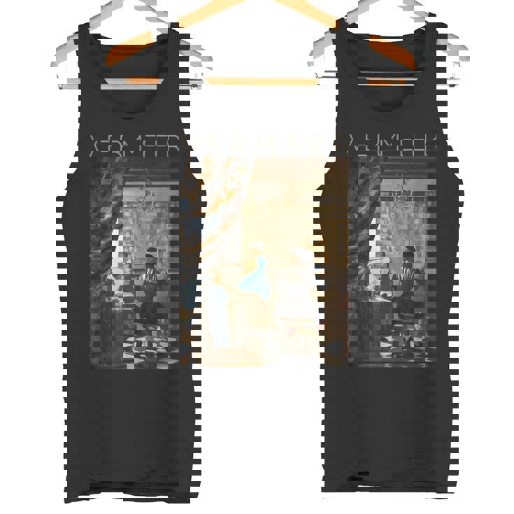 ヨハネス・フェルメール 絵画の芸術 タンクトップ