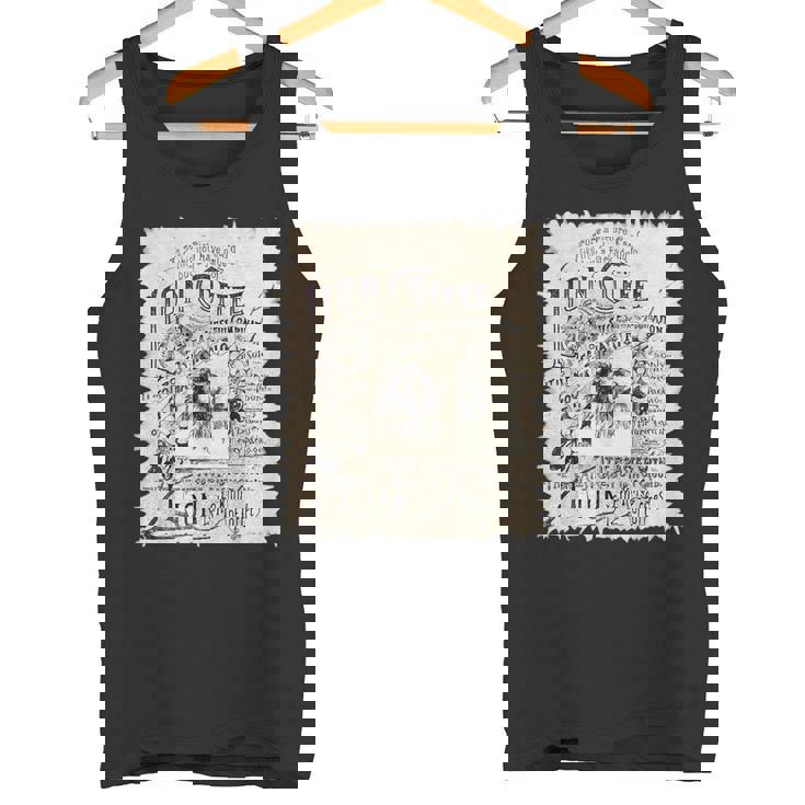 ライオンコーヒー キングオブコーヒー ヴィンテージtシャツ ジャワモカリオ タンクトップ