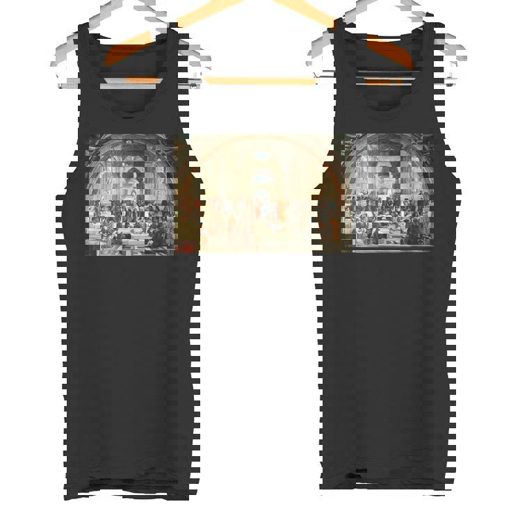 ラファエルによるアテネの学校1511 タンクトップ