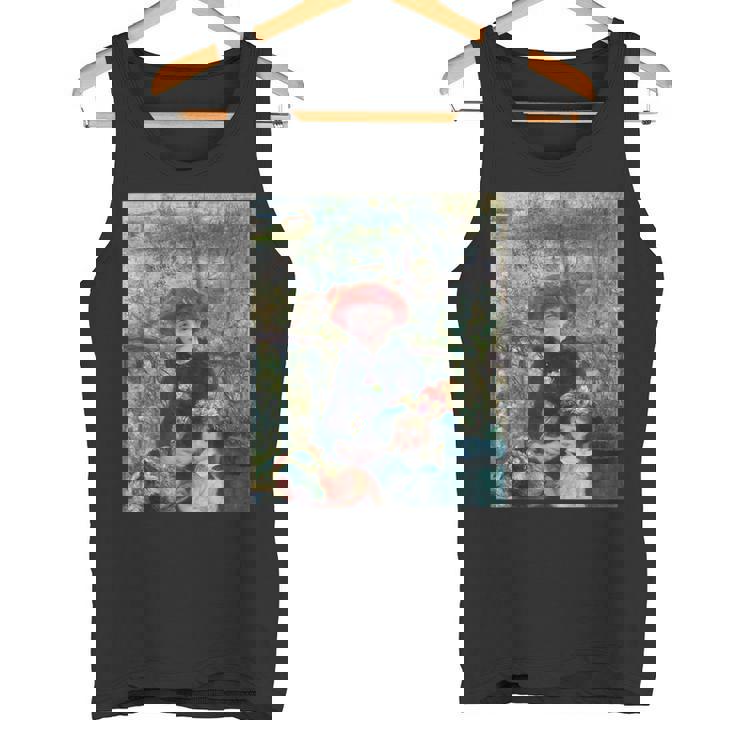 ルノワール二人の姉妹（テラス） タンクトップ