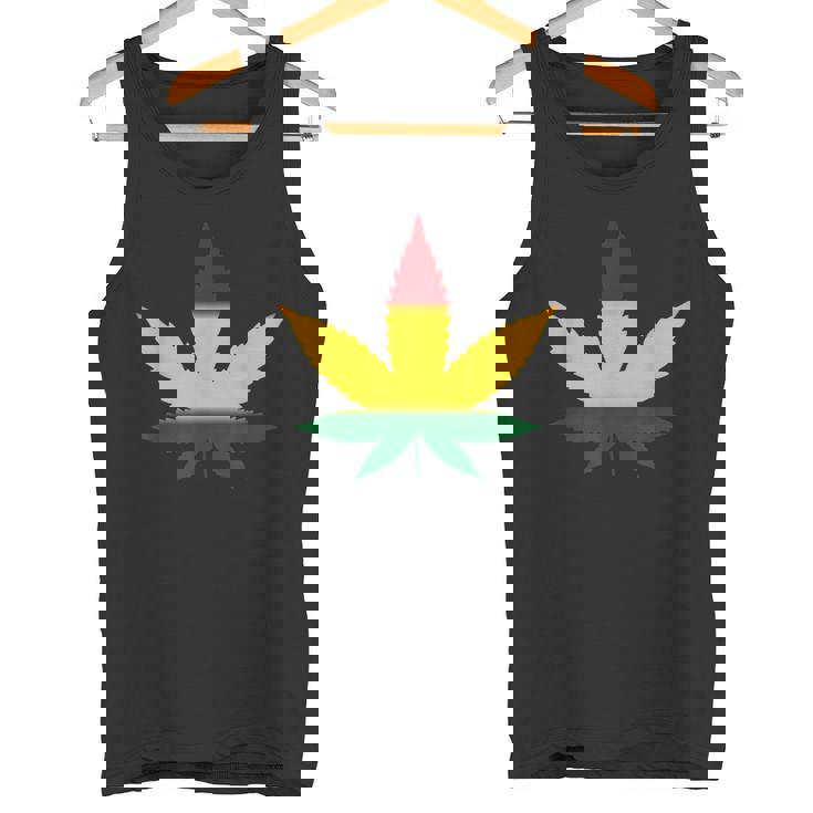 レゲエtシャツとラスタカラーtシャツ メンズ タンクトップ