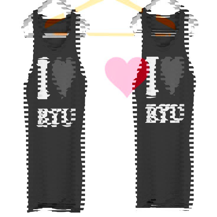 レッドハート I Love Ryu タンクトップ