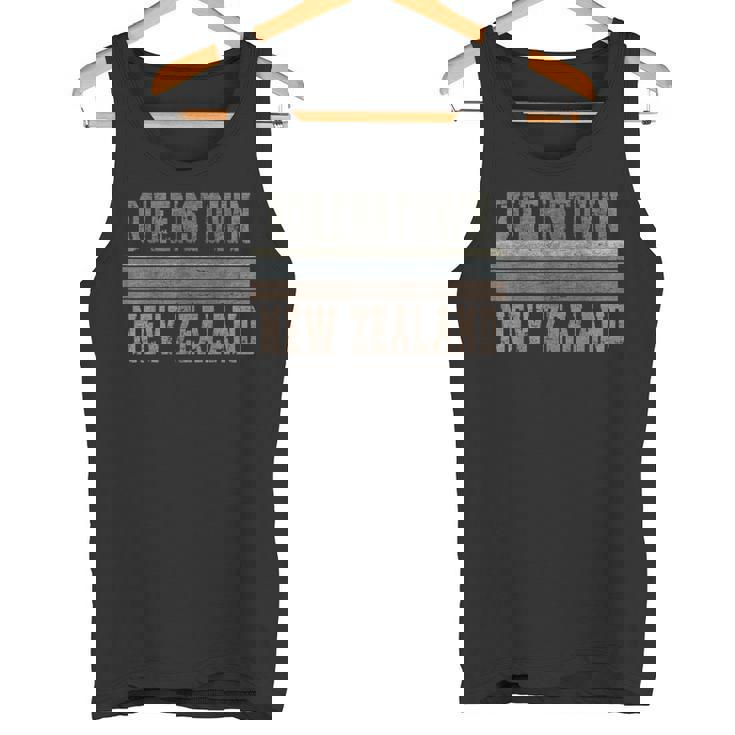 レトロ クイーンズタウン ニュージーランド タンクトップ