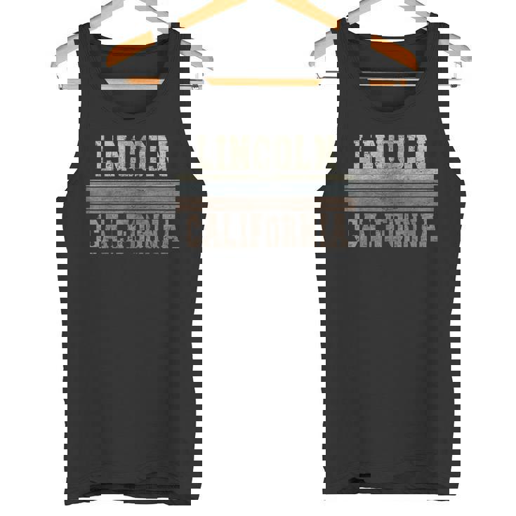 レトロ リンカーン カリフォルニア タンクトップ