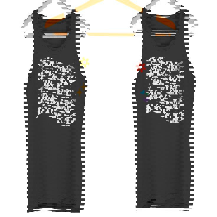 レトログルーヴィーなあなたは、決してあまりにも多くのgrazynaを持つことはできません タンクトップ