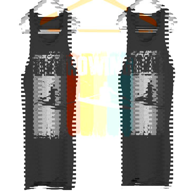 ロウイングスポーツ。レトロビンテージ。Rowing Crew（ローイングクルー タンクトップ