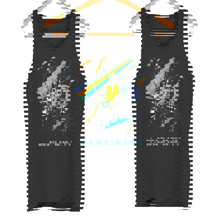 ワシリー・カンディンスキー抽象アートスモールワールドiv タンクトップ