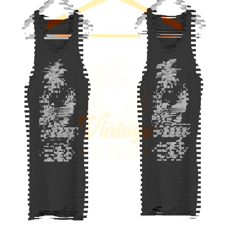 ヴィンテージ 1968 誕生日 58歳 ヤシの木 タンクトップ