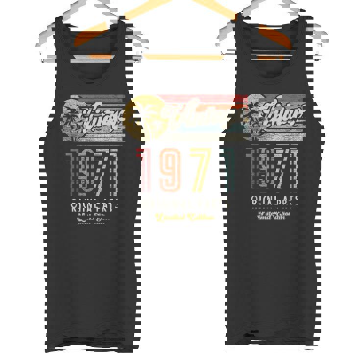 ヴィンテージ 1971 オリジナルパーツ パームス 55歳の誕生日 タンクトップ